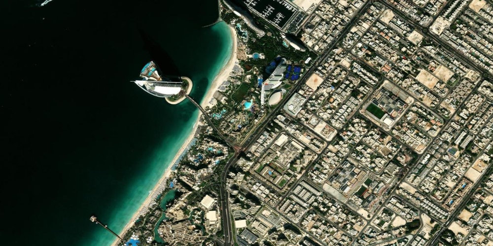 Wild Wadi Waterpark со спутника